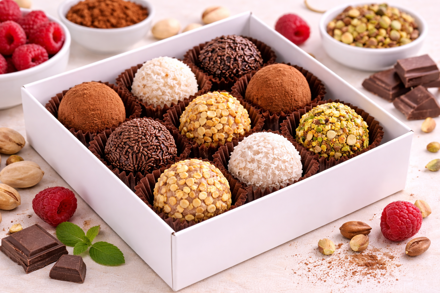 Трюфели «Ассорти» 9 шт