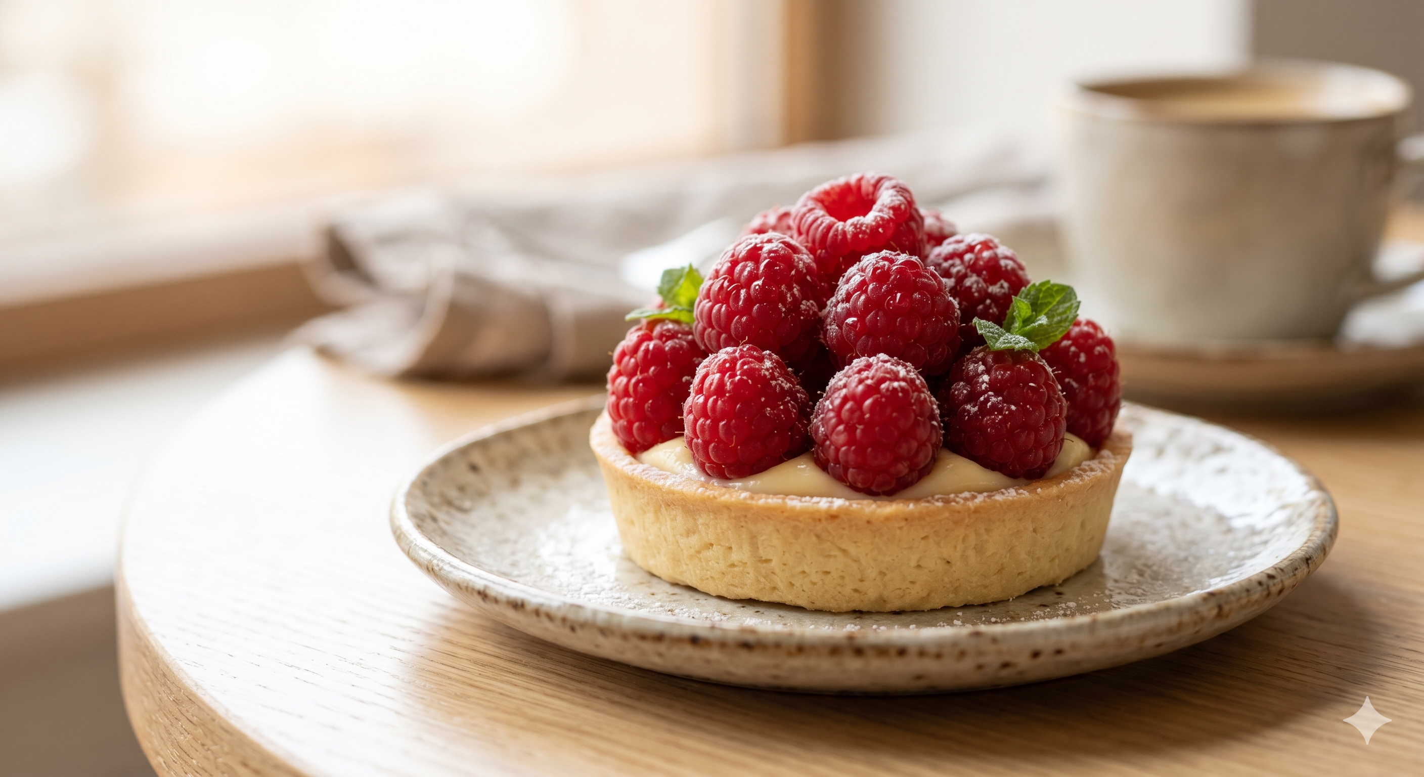 Тарталетка малиновая